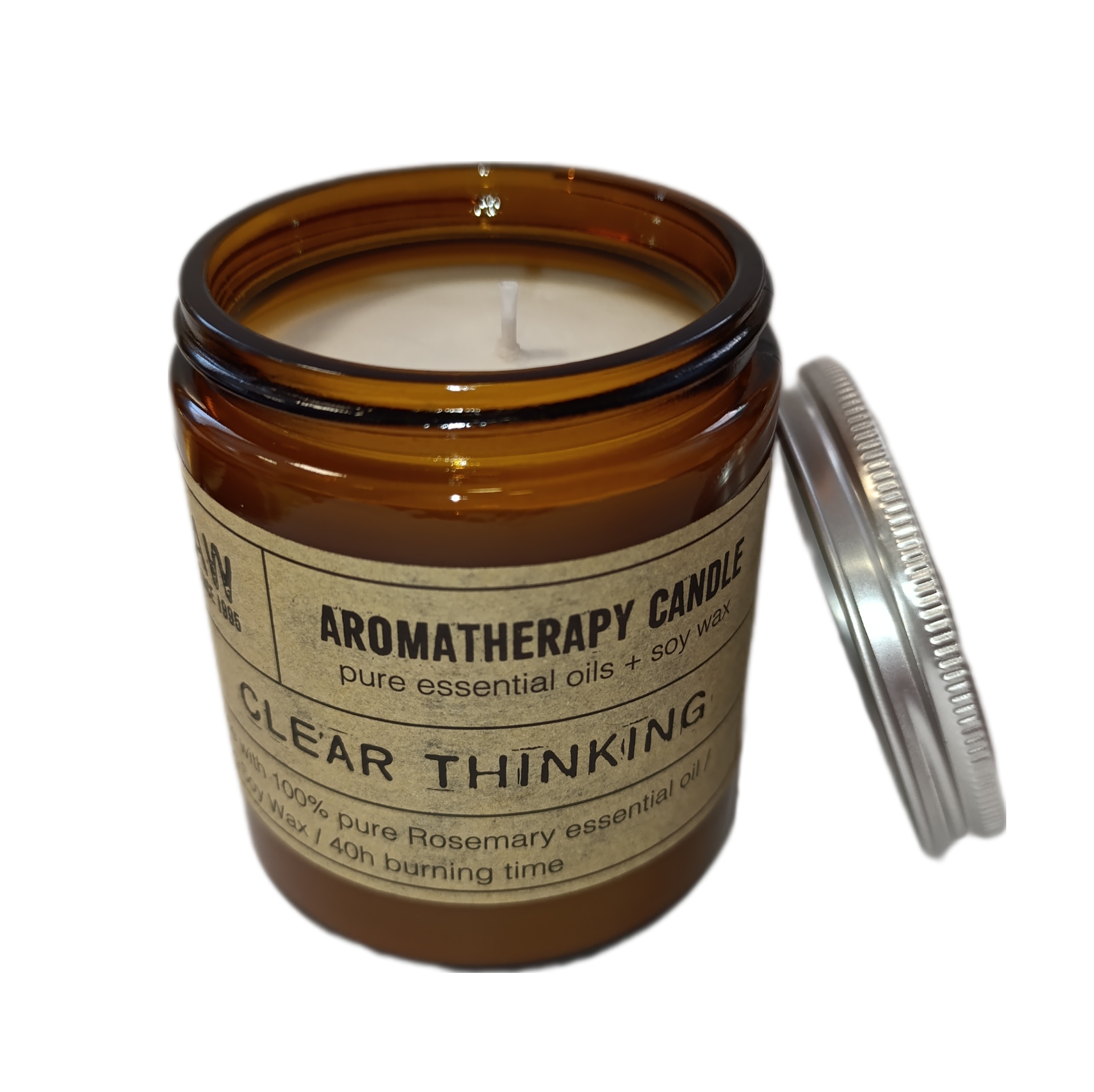 Sviečka aromaterapeutická Jasné myslenie