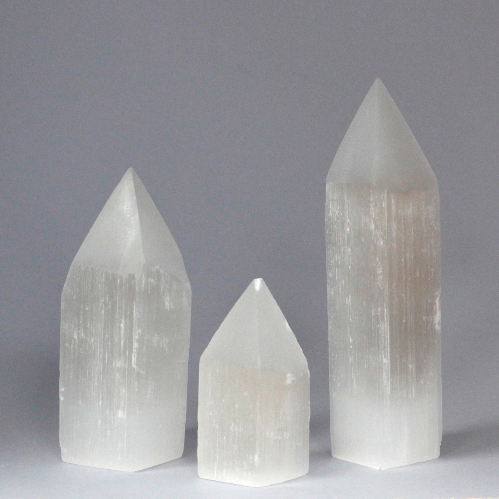 Selenit Obelisk 10cm
