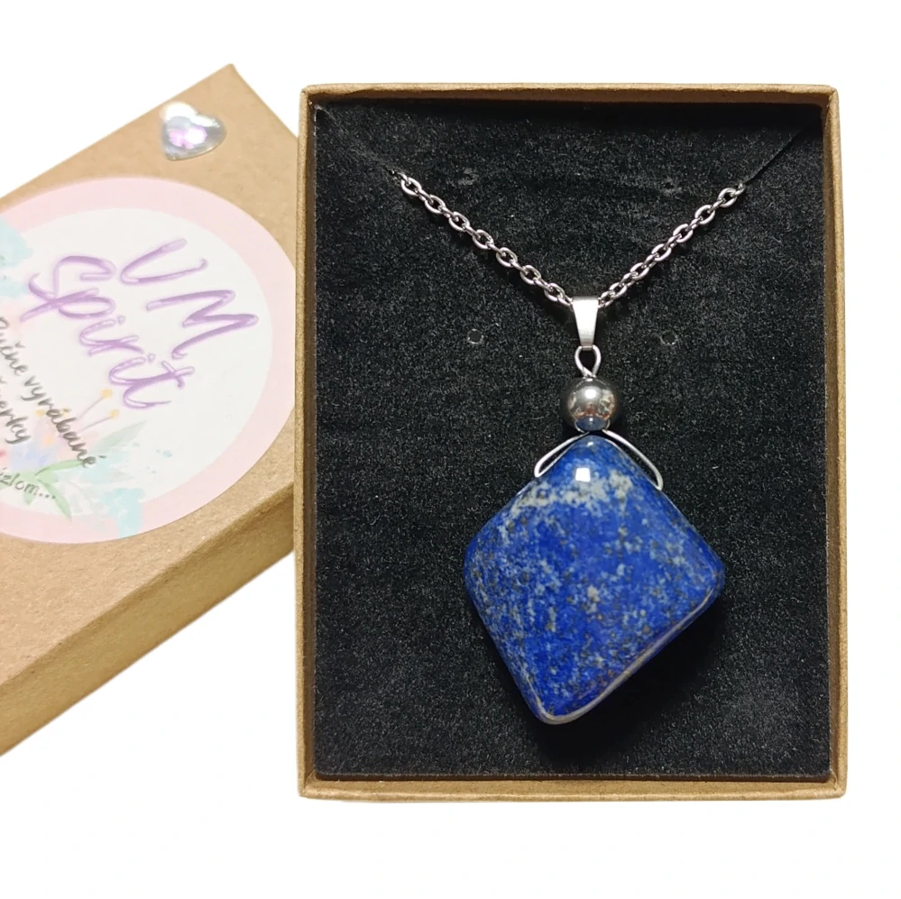 VM Náhrdelník tromlovaný Lapis lazuli