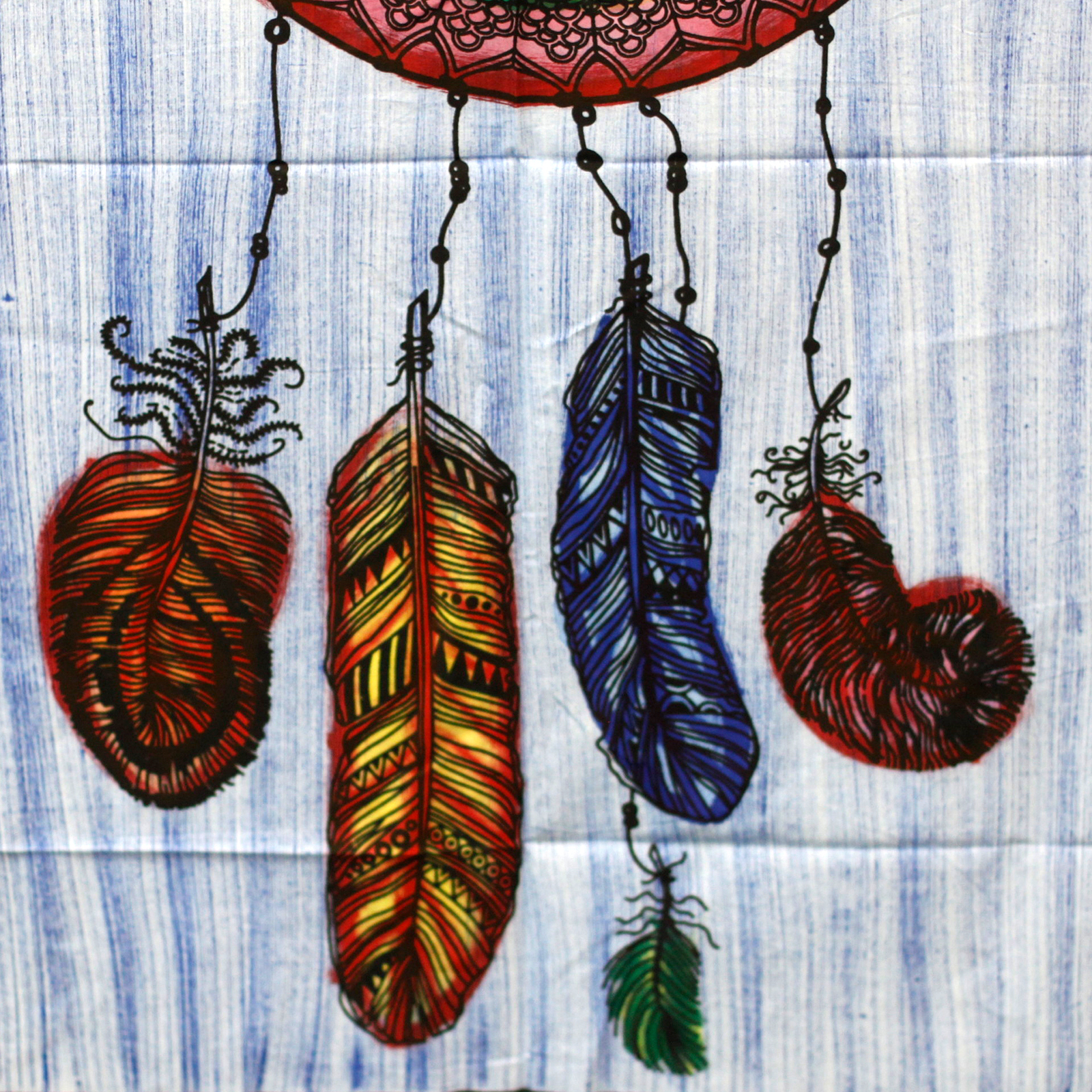 Záves ručne maľovaný Lapač snov 115x75cm