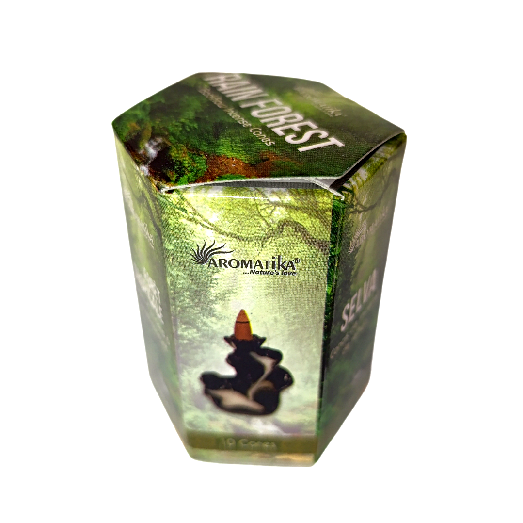 Aromatika backflow kužele Dažďový prales