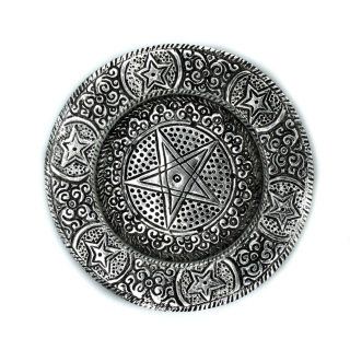 Stojan z lešteného hliníka Pentagram