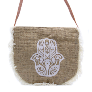 Strapcová taška Hamsa (potlač)