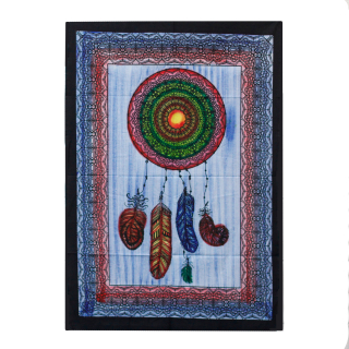 Záves ručne maľovaný Lapač snov 115x75cm