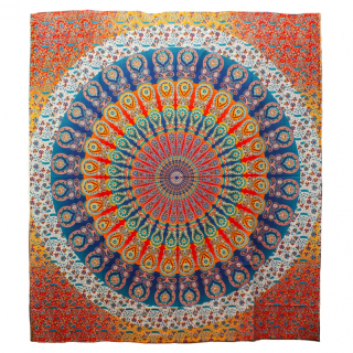 Záves Mandala červená 240x210cm