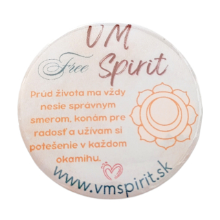 VM Free Spirit Afirmačný odznak 2. čakra