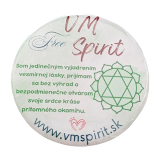 VM Free Spirit Afirmačné zrkadielko 4. čakra