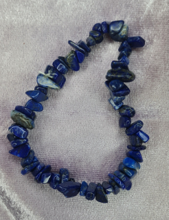 Náramok tromlovaný Lapis lazuli